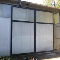 Capannone in ferro zincato