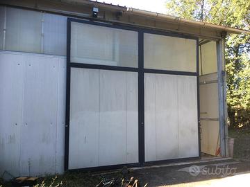 Capannone in ferro zincato