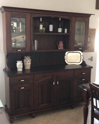 Credenza in massello di noce