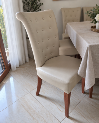 Sedie imbottite sala pranzo