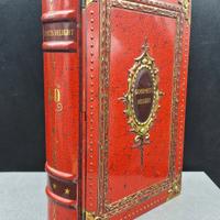 Scatola in latta a forma di libro biscotti inglesi