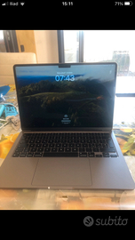 Portatile MacBook Air13 M2 8 gb ram 250 gb ssd