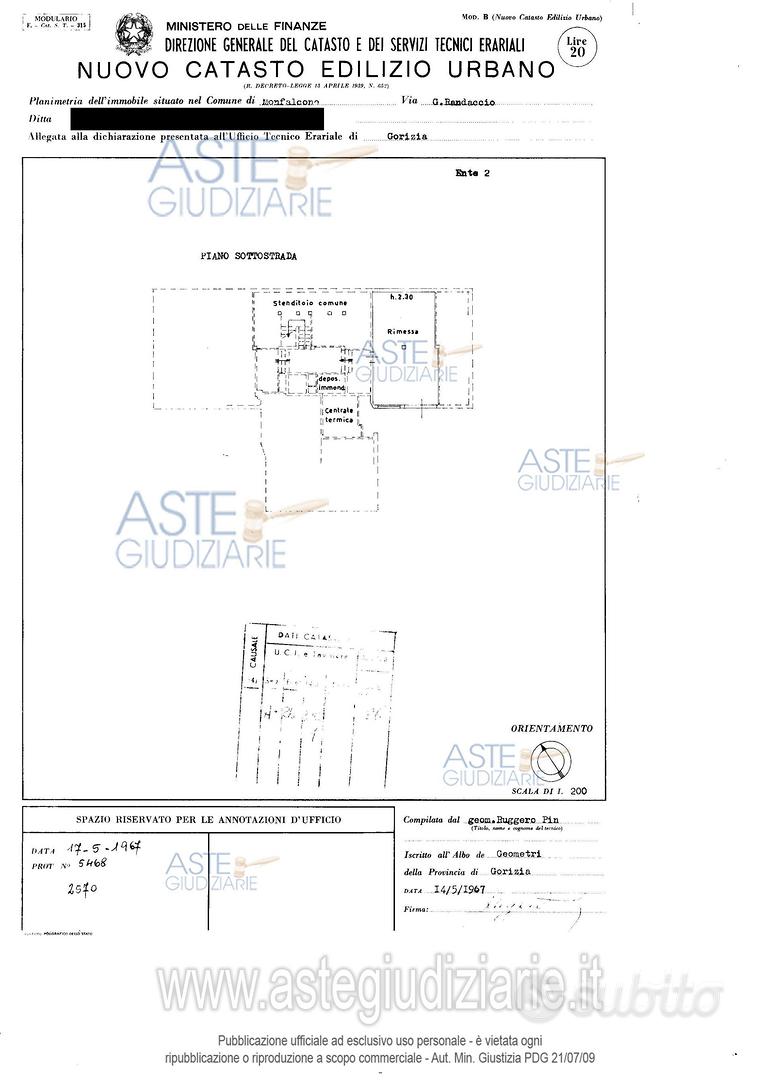 Subito – Aste Giudiziarie Inlinea – Appartamento Monfalcone [A4309213] #finsubito richiedi mutuo fino 100%