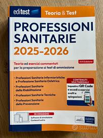 Professioni sanitarie 2025-2026 teoria e test