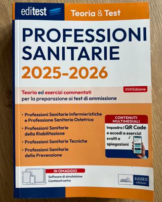 Professioni sanitarie 2025-2026 teoria e test