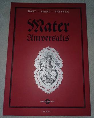 AUTOGRAFATO Dust Liani Zattera _ MATER UNIVERSALIS