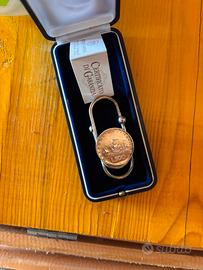 Portamonete/prta vintage 500lire argento 925