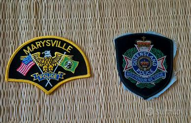 Distintivi Polizia USA e Australia 