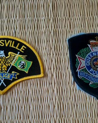 Distintivi Polizia USA e Australia 