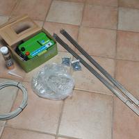 Impianto elettrificato dissuasore per animali