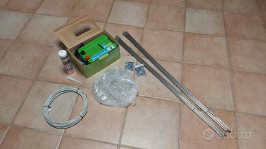 Impianto elettrificato dissuasore per animali