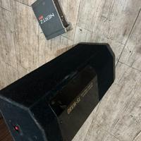 subwoofer e amplificatore