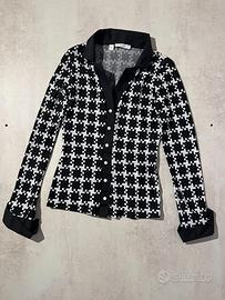 Camicia Nara Camicie Fantasia Optical Bianco Nero