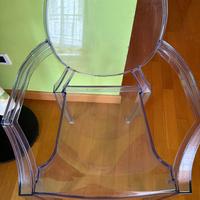 sedie Kartell trasparenti – usate ma in ottime con