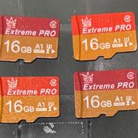 4 schede SD da 16GB