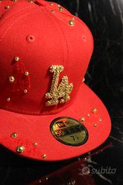 New Era 59fifty  LA – Custom con Borchie Oro