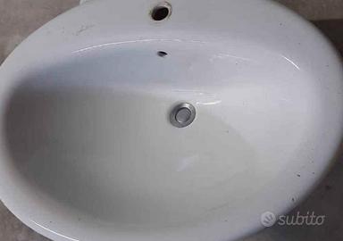 coppia lavandini a colonna