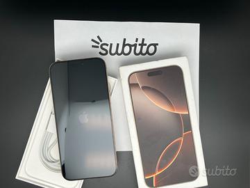 Apple iPhone 16 Pro Max pari a nuovo batteria 100%