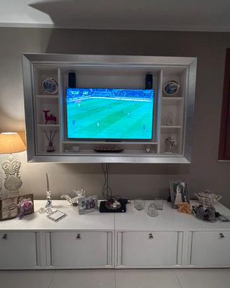 Mobile da salotto+ cornice arredo per TV