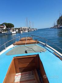 BARCA, MOTORE, CARRELLO, MOTORINO AUSILIARIO