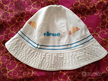 ELLESSE CAPPELLO DA PESCATORE VINTAGE Y80 RARO 57