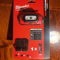 Torcia Frontale da testa Milwaukee