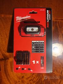 Torcia Frontale da testa Milwaukee