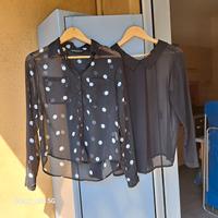 CAMICIE IN CHIFFON - TG M - PARI A NUOVE