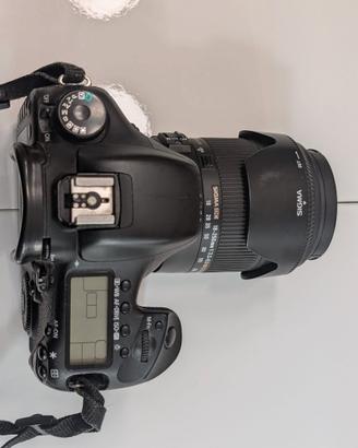 Fotocamera Canon Eos 7d con zoom Sigma 18-250