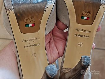 Scarpa Nero Giardini Beige n.40