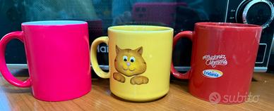 Set 3 tazze colorate