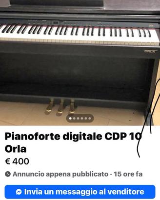 Strumenti musicali. Pianiforte  tasi. Pesati