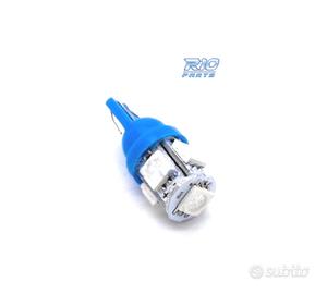 LAMPADINA LED BLU W5W T10