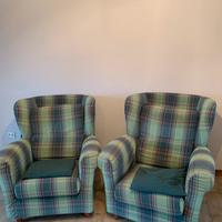 Poltrone con  orecchie di designe