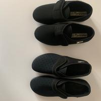 Pantofole per (donna) con velcro