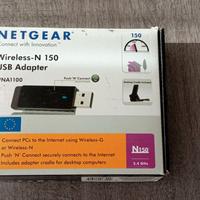 Adattatore Wireless USB Netgear N150 WNA1100