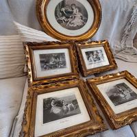 Collezione di stampe stile Barocco Rococò