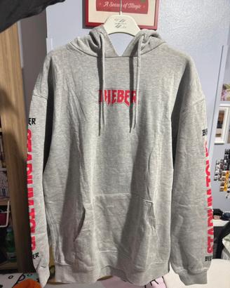 Felpa justin bieber stadium h&m taglia M