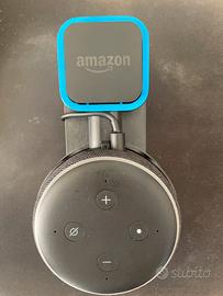 Amazon Alexa echo dot + supporto muro