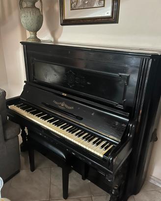Pianoforte verticale Apollo Dresden - primi ‘900