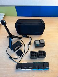 Gopro 10 + kit pro sub + 6 Batterie + Filtri ND