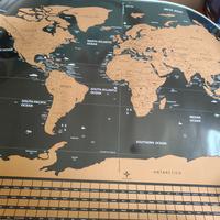 Mappa del Mondo da Grattare XXL – Poster Nuovo 