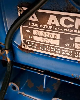 motore motocoltivatore BCS
