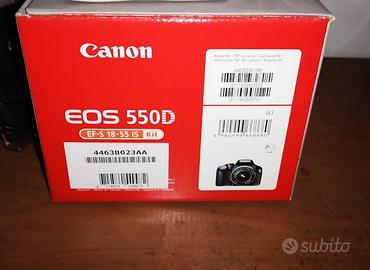 Canon Eos 550d 18-55 + 55-250