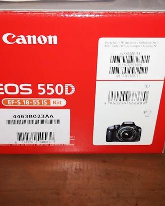 Canon Eos 550d 18-55 + 55-250