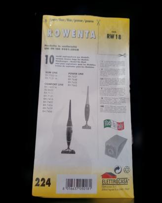 Sacchetti aspirapolvere Rowenta RW18