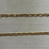 Catenina e bracciali in oro 18 K