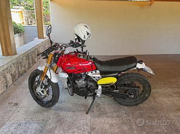 Fantic Caballero 500 Scrambler - Rosso - Perfetta