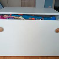 Mobile contenitore IKEA con ruote – porta giochi /