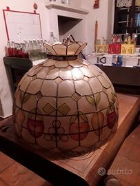 antico lampadario madreperla 